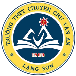 Chu Van An High School for the Gifted – Lang Son logo